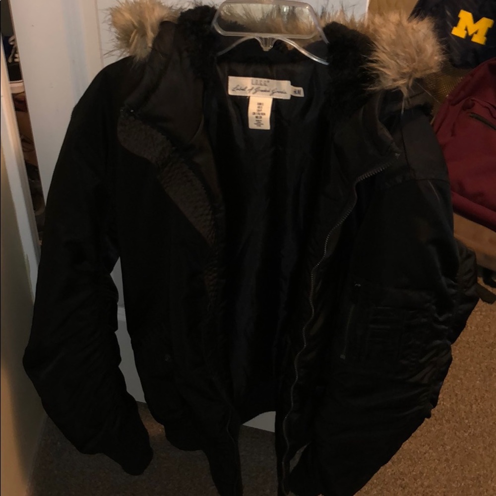 H&M Black Bomber Jacket